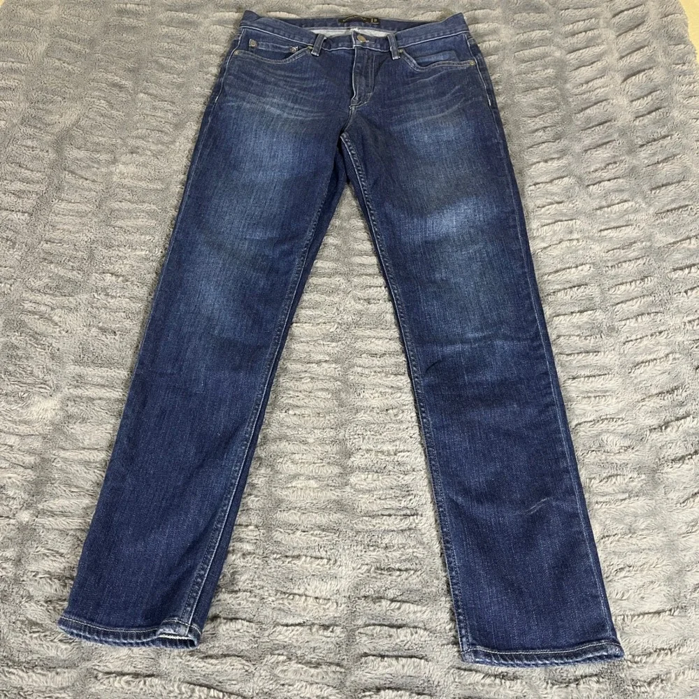 Banana Republic Slim Fit Jeans Mens‎ 30x32 Dark Wash Blue Stretch Denim AP467